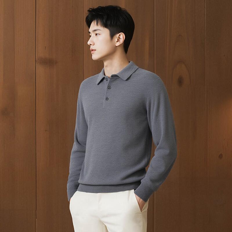 

Мужской пуловер FAPAI из мериносовой шерсти и кашемира с воротником-стойкой 3XL 56