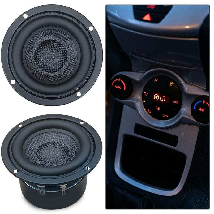 Enhances Bass 3inch Woofers Subwoofer Hifi Speakers , HiFi Sound, Fiberglasses Constructions, 4Ohm, 25W Rating
