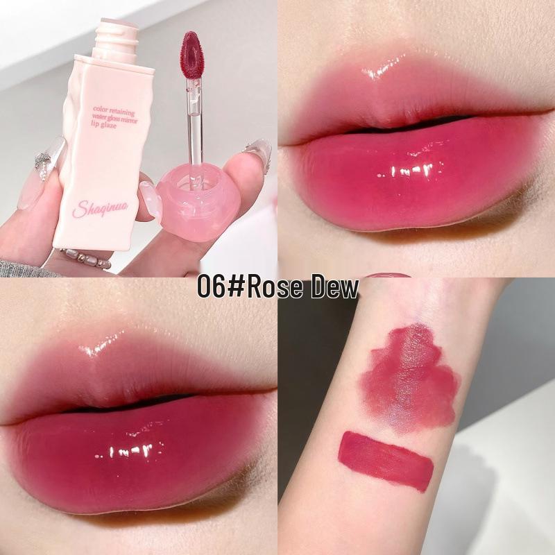 SHAQINUO Feuchtigkeitsspendender Spiegel-Lipgloss: Klare, feuchtigkeitsspendende, volle Lippen für einen strahlenden Look