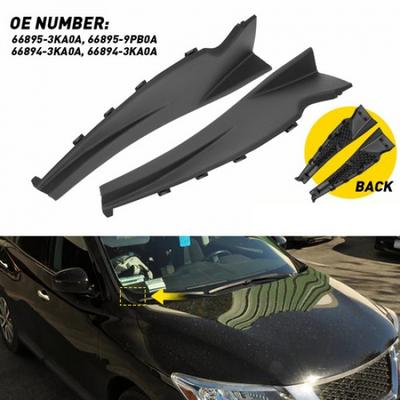 Fit Pathfinder Nissan Wiper 2013- Cowl Windshield Extension 66895-3KA0A Trim
