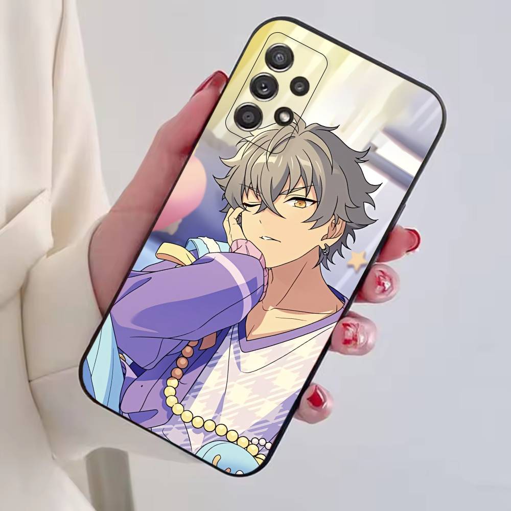 Game Ensemble Stars O-Ogami Koga Phone Case Black Silicone Soft For Samsung S25,S24,S21,S22,S23,S30,Ultra,S20,Plus,Fe,Lite