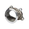 2.5"/63mm Vband Clamp Flange Er Down Pipe Adapter V-Band Downpipe Connector Stainless Steel for T25 T28 GT25 GT28