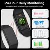 No Screen Sports Smart Bracelet Call Reminder AI Healthy Heart Rate Blood Pressure Pedometer GPS Track Men Women Smartwatch
