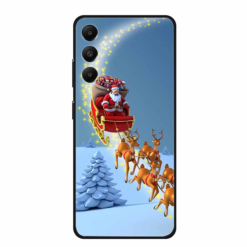 Christmas Phone Case For Samsung Galaxy A35 A 35 05 05s 15 25 55 Soft Silicone TPU Cover for Samsung A05s A05 A15 A25 A55 Case