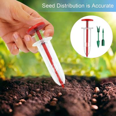 Hand Sowing Tool Mini Seeder Set Manual Seeds Dispenser Handheld Garden Sower And