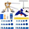 PWSAuto Body Dent Repair Kit Car Dent Puller With Golden Dent Puller For Auto Body Dent Removal Minor Dent And Deep Dent Removal