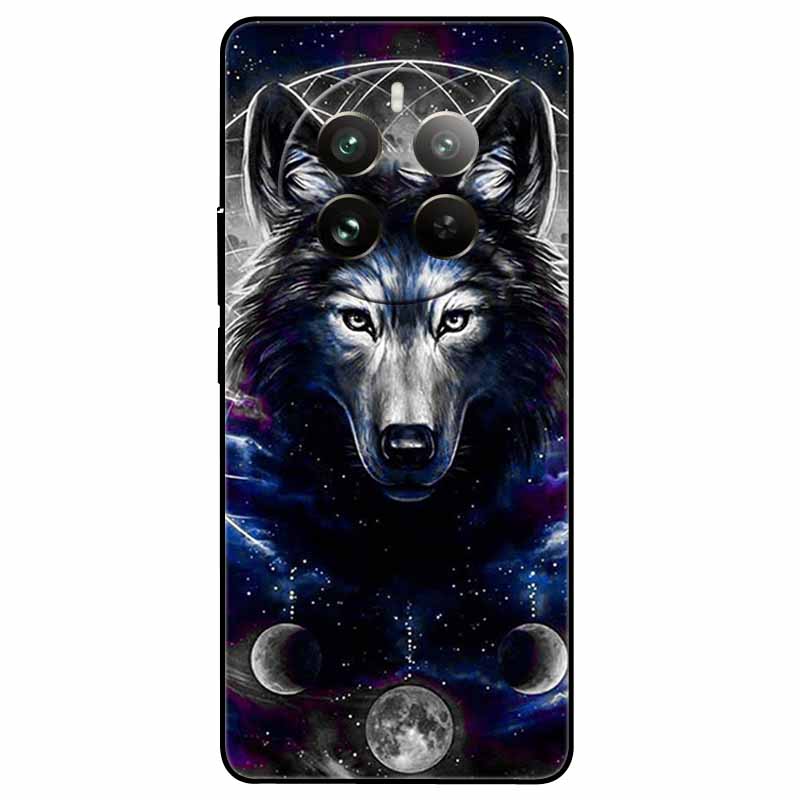 For Realme 12 Pro Plus Case Fashion Protective Silicone Pained TPU Coque for Realme 12 Pro 5G Cover Realme 12 Pro+ Lovely Fundas