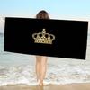 Brand M-Moet C-Chandon Pătură din Microfibră Prosoape de Plajă cu Uscare Rapidă Imprimare Supradimensionată Pătură Prosop Super Absorbantă pentru Piscină