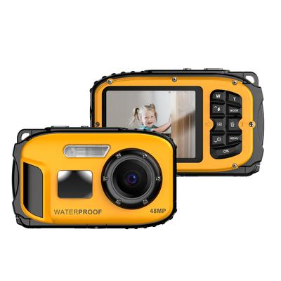 1080P Su Geçirmez Dijital Kamera 48MP Dijital Video Kamera 2.4 İnç IPS Ekran IP68 5M Gövde