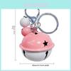 Trendy Metal Car Cartoon Keychain With Cute Bell Multiple Color Options Gift