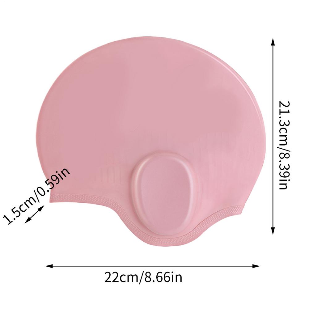 Silicone Swimming Caps For Men Women Adults Elastic Swim Hat Durable Waterproof Bathing Caps Non Slip Pool Hats To Keep Hair Dry