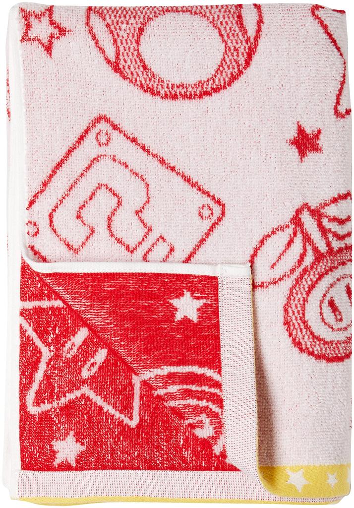 Marushin Nintendo Mario Bath Nintendo Mario Item and 60 X 120 Cm Towel, Face, 4485010300, Approx.