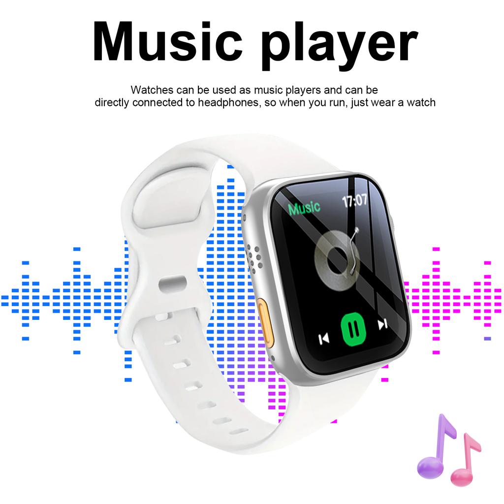 Bluetooth Call Smart Watch, Sports Mode Heart Rate Music Player, For Android IOS
