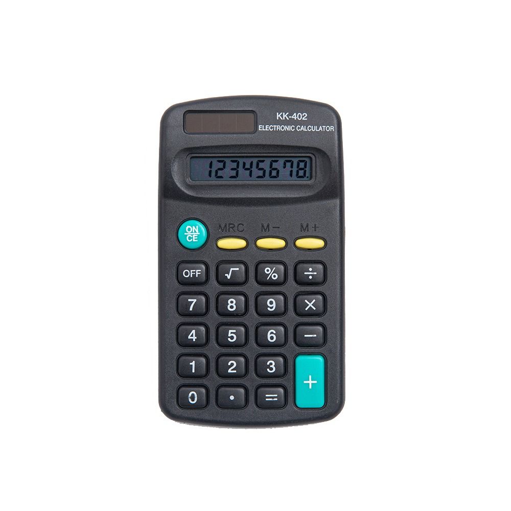 Large LED Display Mini Pocket Calculator 8-Digit Standard Function Calculator  Students