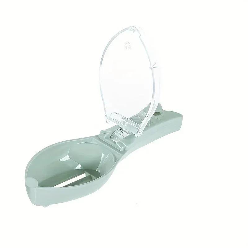 1 st Hushållsfiskfjällskrapningsartefakt Täckt Manuell Fiskfjällsskrapa Kök Fiskfjällsborttagningsverktyg Kökstillbehör