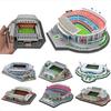 3D Fußballfeld Papierpuzzle Verschiedene Stile DIY Puzzle Unterhaltung Brettspiele Fußballfeld Modellbau Stadion TMZ