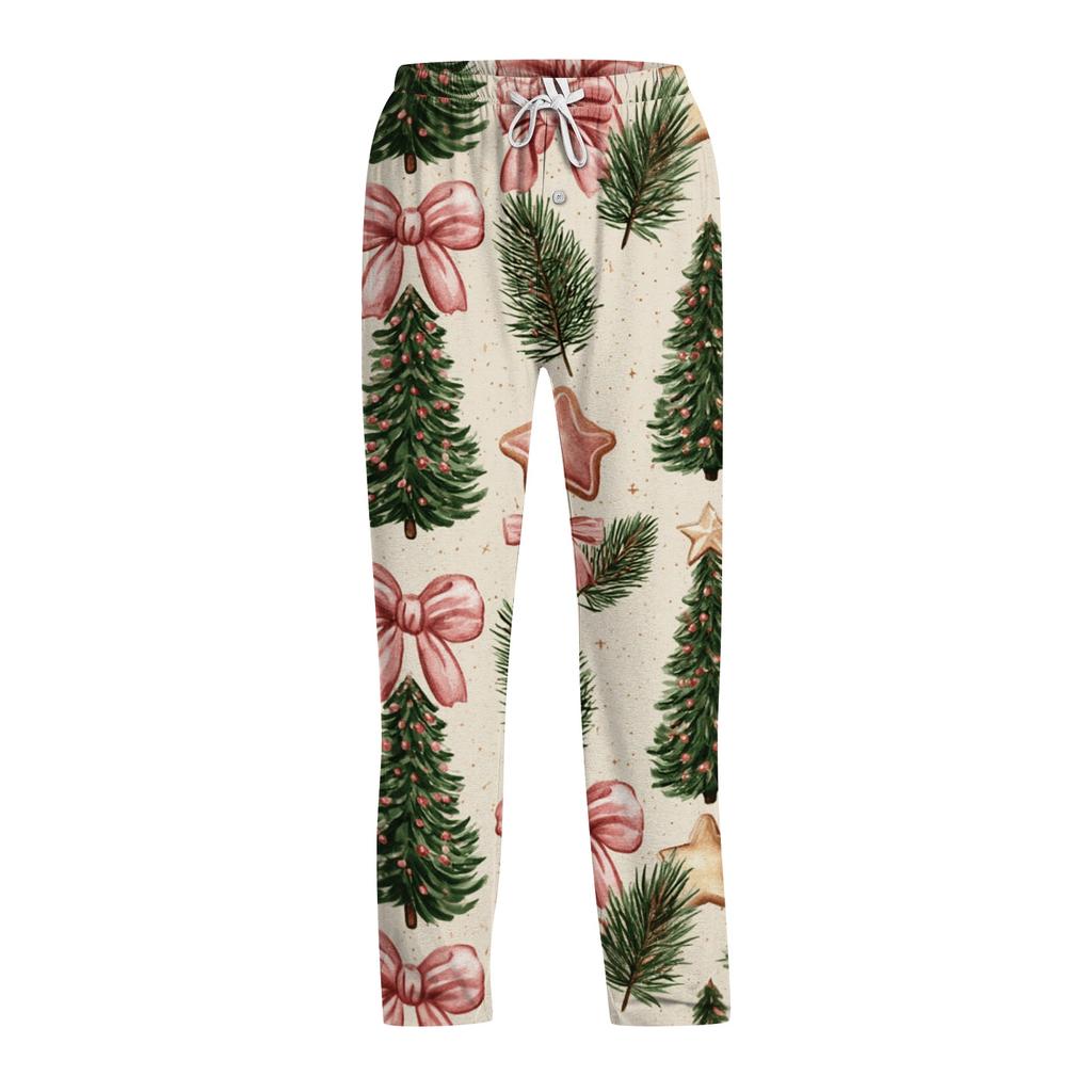 Men's Christmas Print Sleep Pants for Casual At Home