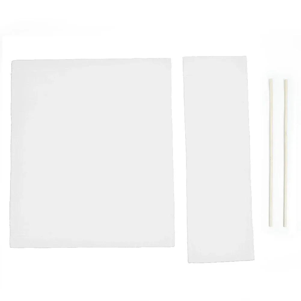 Heavy Duty Canvas Camping Directiestoel Cover Vervangend Zitkussen Beschermer Voor Buiten Tuin Huis Kruk wit