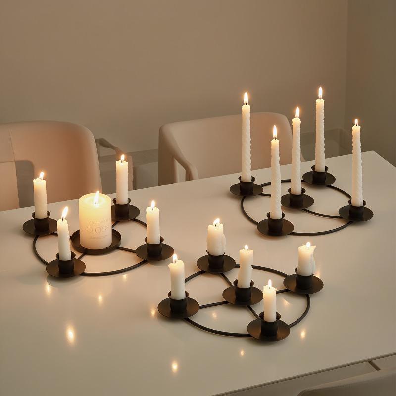 Simple Candlesticks, Candlelight Dinner, Romantic Candle Cups, Home Wedding Candlestick Ornaments, Candle Stands, Home Decoration