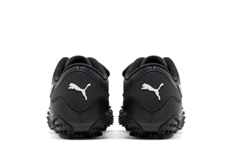 Puma Mostro Perforated Leather Black White