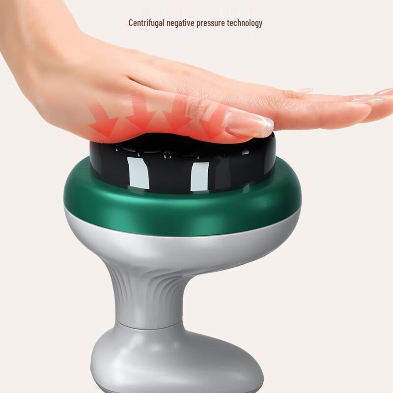 Aux Wireless Electric Back Massager with Gua Sha, Cupping, and Heat CN Plug (adapter Included)