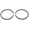 2pcs 40mm X 1.5mm Piston Rings Set For Robin NB411 Mitsubishi TL43 Kawasaki TD40 Zenoah G45L G4K Engine Part Cutter Grass