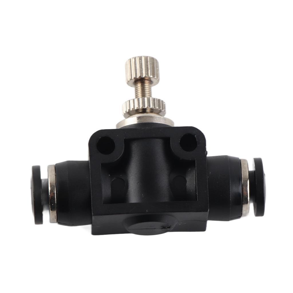 5pcs Pneumatic Throttle Valve Durable PVC Compression Resistance Connection Accessories
