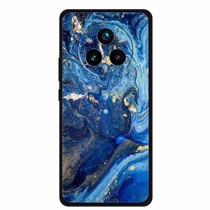 For OPPO Realme 14 Pro Case Marble Soft TPU Phone Back Cover For Realme 14 Pro Plus Pro+ Shockproof Silicone Mica Painted Coque
