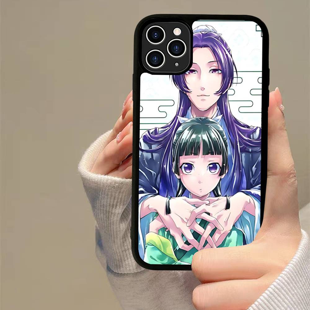 A-Apothecary D-Diaries Maomao Phone Case Silicone PC+TPU For For iPhone 11 12 13 14 15 16 Plus Pro Max Cover