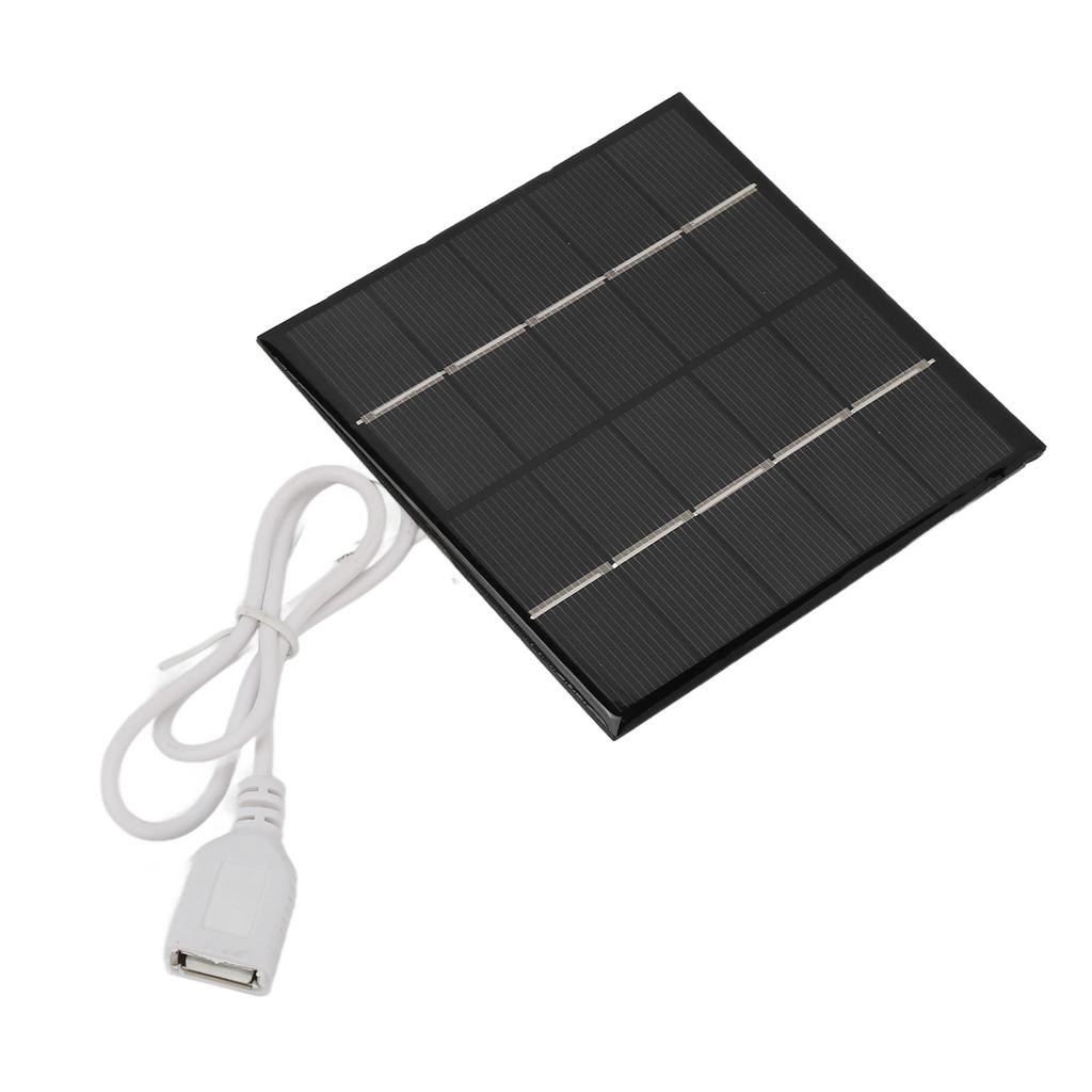1.2W 5V Mini USB Solar Panel Portable Lightweight Polycrystalline Silicon Small Solar Panel for