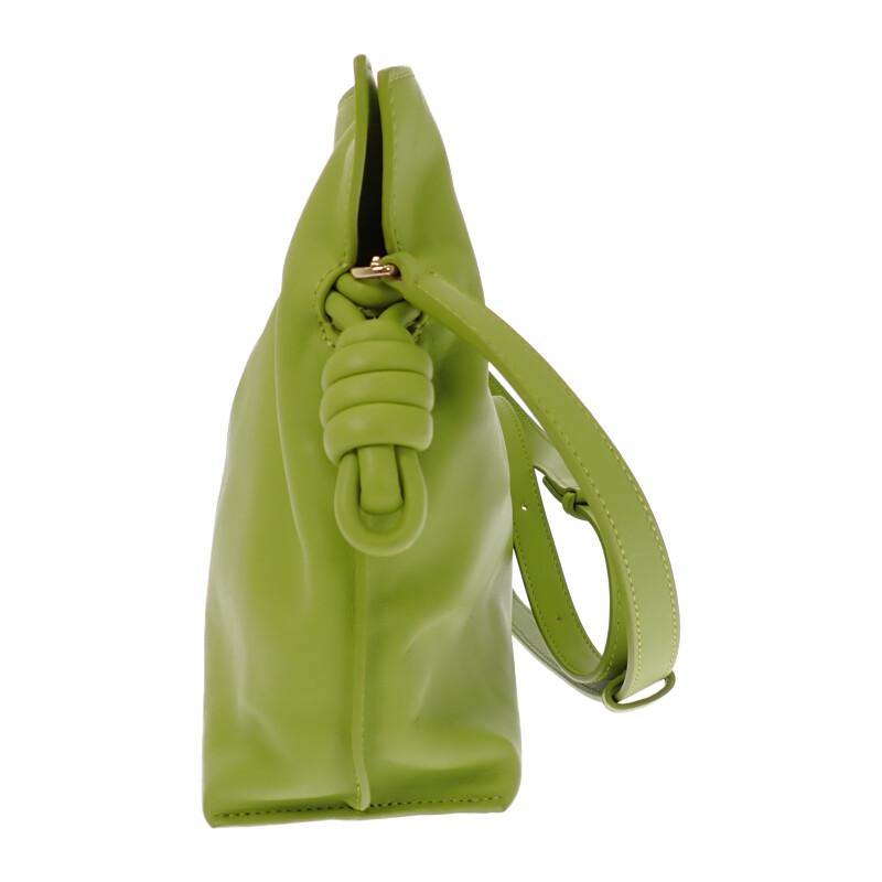 Loewe A411FC1XBF 2WAY Bag Lime Yellow Calfskin Women