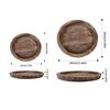 Decor for Farmhouse Tableware Unbreakable Food Dinner Plate Serving Tray Storage Tray Candle Holder