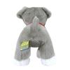 SunLemon Amikocane Schnauzer Medium Plush Animal Dog 14x24x20cm P-9152