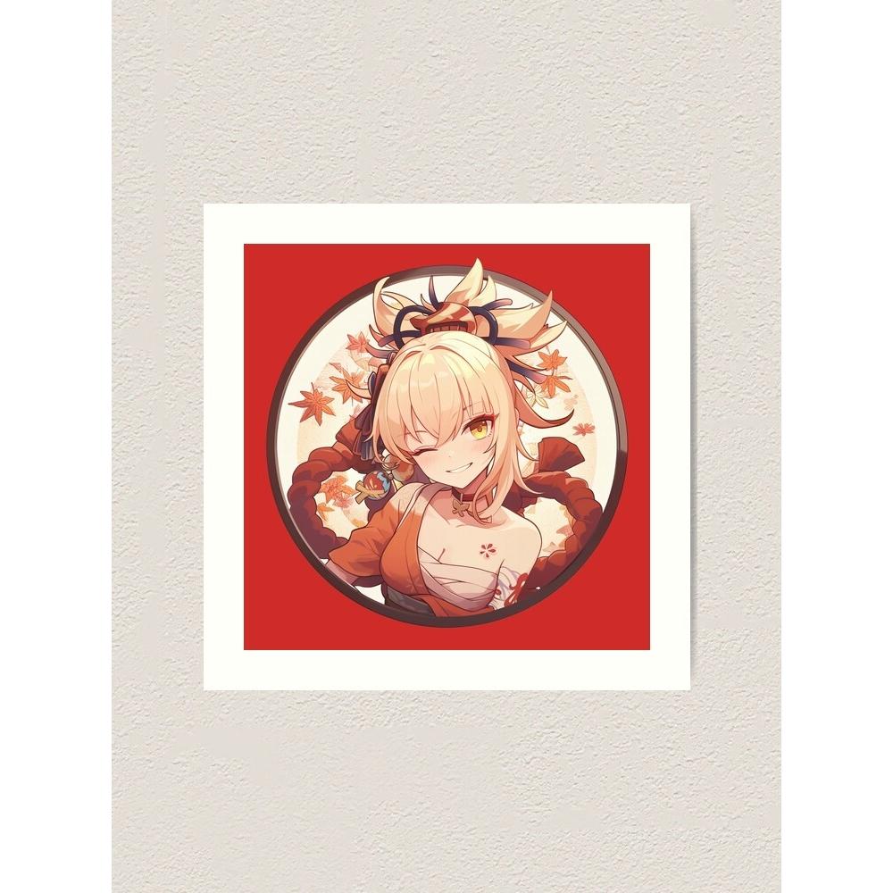 Tapestry Token Yoimiya Photographic 75x100 чёрный