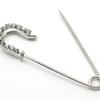1/3/5/10 Pezzi Spilla di Sicurezza Spilla con Diamante Bianco Accessori Abbigliamento Donna Spilla Fissaggio Fai da Te Accessorio Fatto a Mano