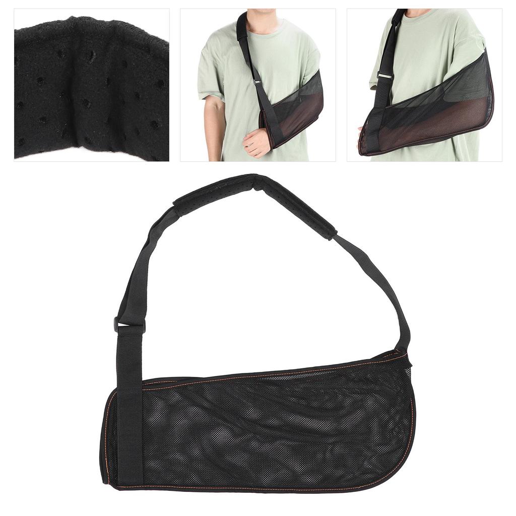 Mesh Arm Shoulder Sling Adjustable Shoulder Immobilizer for Arm Fracture RecoveryM