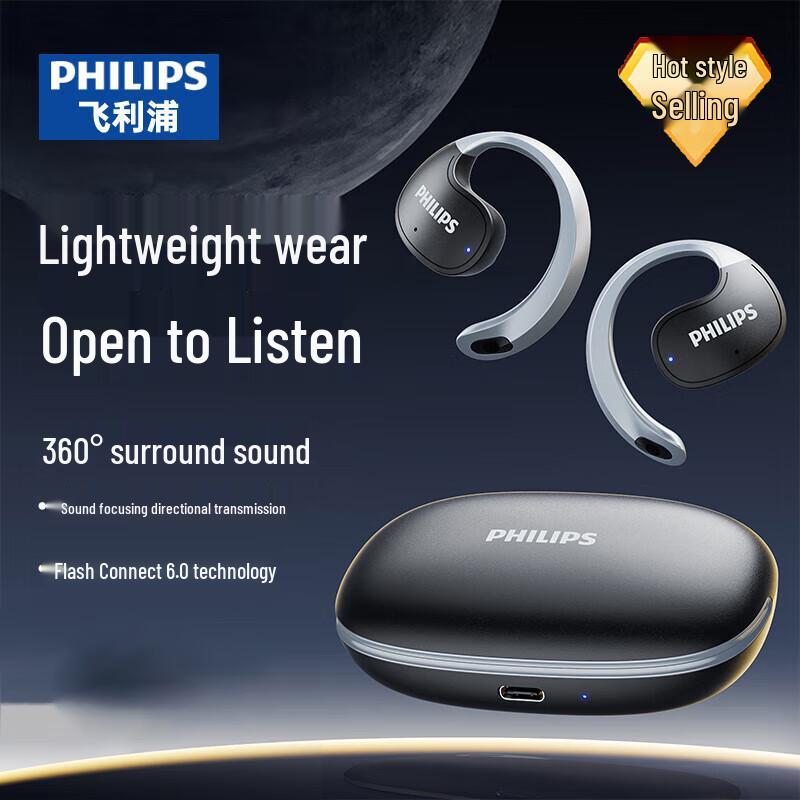 

Philips TAT2708 True Wireless Open-Ear Bluetooth Headphones