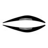 Applicable To Infiniti Q50 2014 + Automotive Carbon Fiber Pattern Headlight Light Eyebrow Car Sticker Exterior Accessories