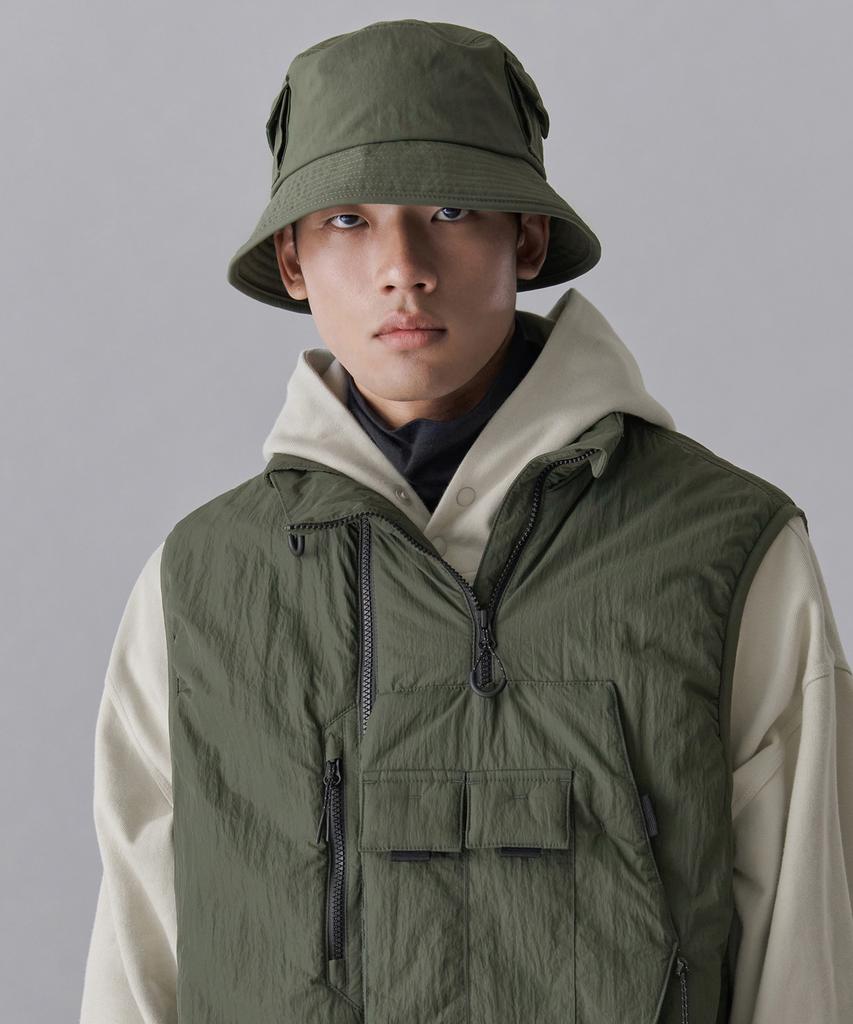 MUSINSA STANDARD [City Leisure] Cargo Bucket Hat [Khaki]