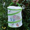 2 Pieces Foldable Insect Butterfly Perch Cage Giant Foldable Caterpillar Perches