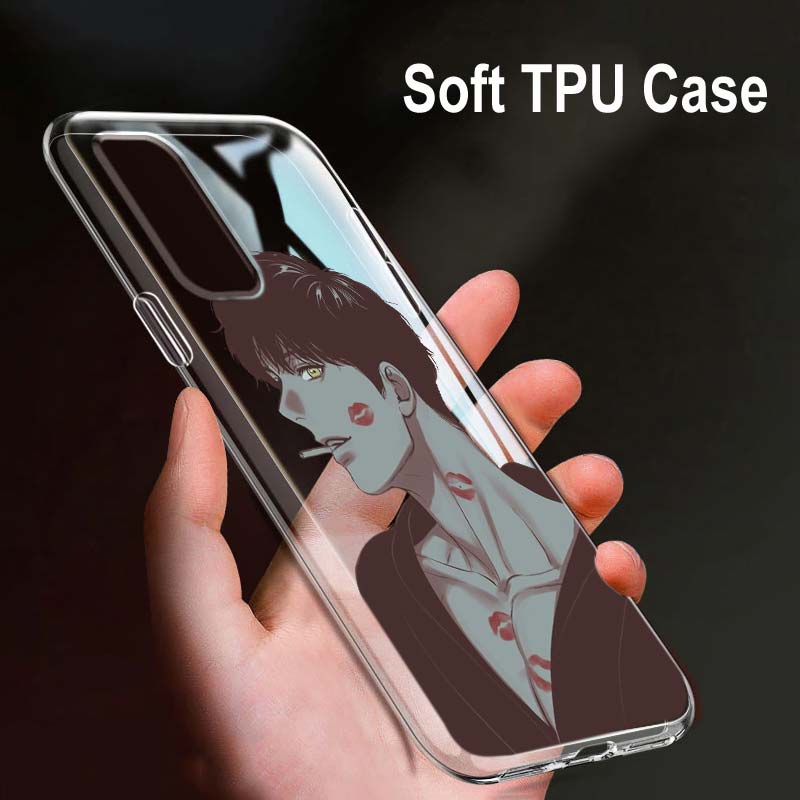 Gay Man Anime For OPPO Reno7 SE 6 5 Z F 4G 5G Find X2 X3 Neo Lite Pro Plus Transparent Soft Phone Case Coque