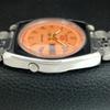 RARE VINTAGE SEIKO 5 AUTOMATIC 7009A JAPAN MENS PEACH DIAL WATCH a709550-1