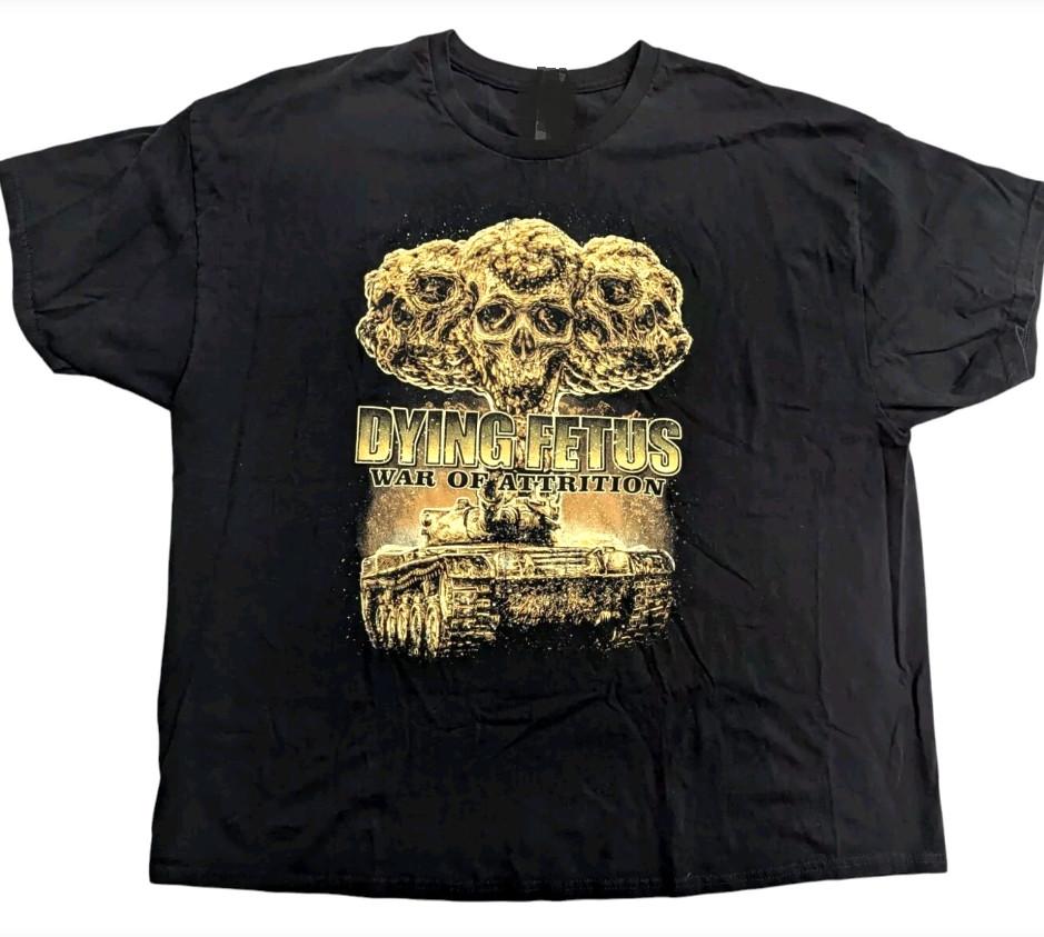 Dying Fetus War Of Attrition Black Unisex T-Shirt All Size GS516 Unisex T-Shirt M