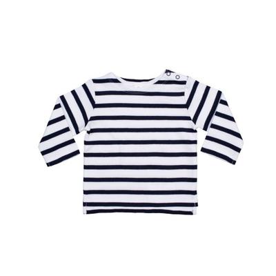Baby Breton Stripe Long-Sleeved T-Shirt