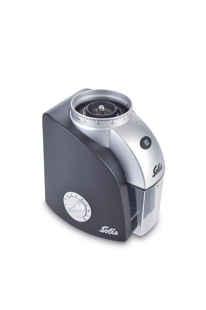 Solis Scala Plus Młynek do kawy Młynek do kawy Czarny Srebrny SK1661