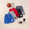Boys Sports Shorts | Bold "UNBROKEN" Text & Double‑Layer "88" Jersey‑Number Print | 5 Colors Elastic Waist