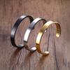 Custom Name Hot Selling Waterproof Stainless Steel Bracelet  for Women and Men