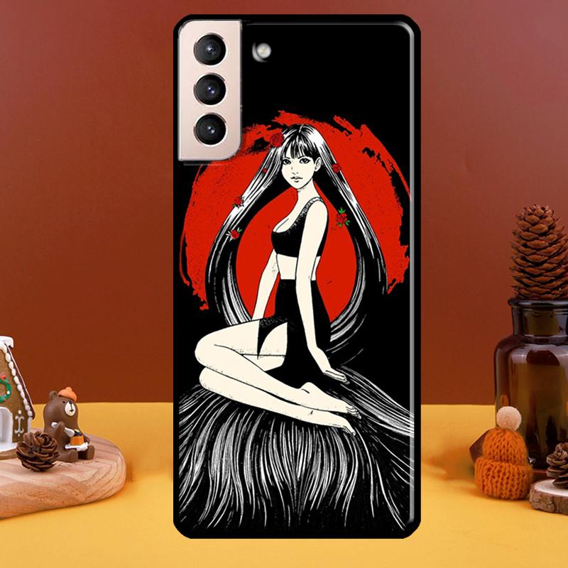 Husă Telefon Horror Junji Ito Pentru Samsung Galaxy S20 FE S21 S22 Note 20 Ultra Note 10 S8 S9 S10 Plus