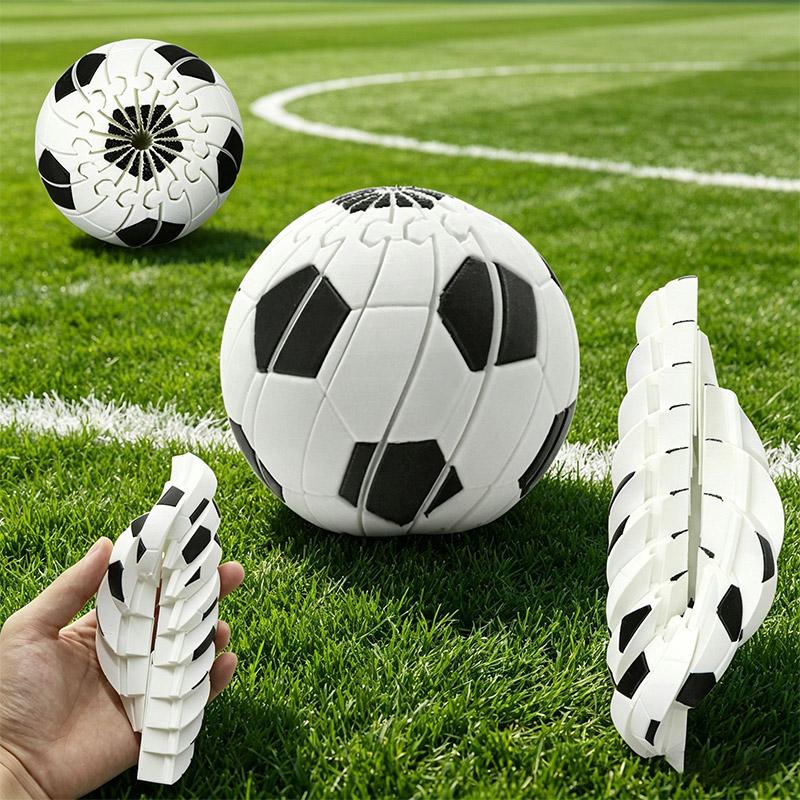 3D Printed Rotatable Football Twisted Fidget Egg Stress Relief Ball Football Adult Stress Relieving Toys Home Decoration 2026
