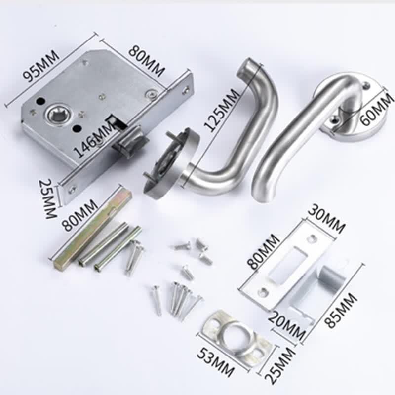 Universal Fire Door Lock Cylinder 95x80mm